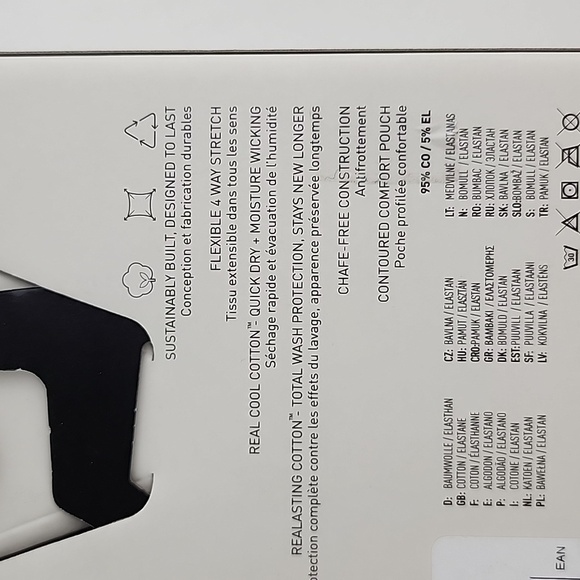 Adidas Men's 3 Pack  Brief Active Flex Cotton 3 Stripes Black Size Medium - Picture 9 of 10